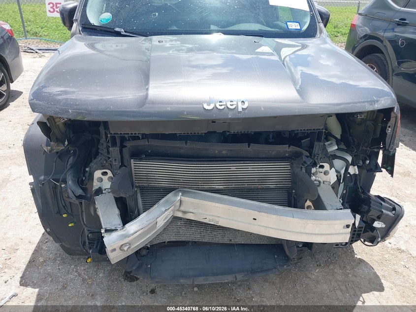 2017 Jeep Renegade VIN ZACCJABB7HPF86863 IAAI salvage auction — FRONT END, Salvage (Texas), sold $1,725 on 2026-07-13 (photo 6)
