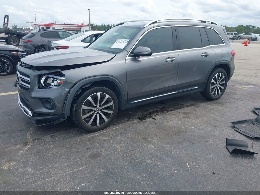 2023 Mercedes-benz Glb VIN W1N4M4GB8PW316587 IAAI salvage auction — LEFT FRONT, Certificate Of Destruction (Florida), sold $8,900 on 2026-07-23 (photo 2)