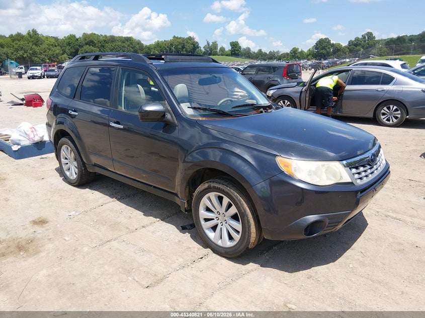 2011 Subaru Forester VIN JF2SHBDC3BH773486 IAAI salvage auction — LEFT SIDE, Salvage (Tennessee), sold $400 on 2026-07-08 (photo 1)