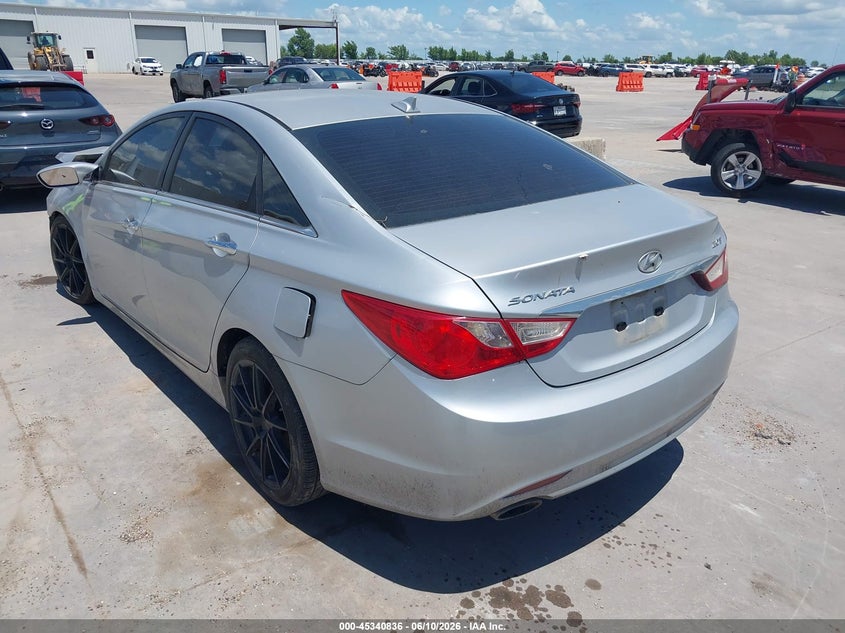 2012 Hyundai Sonata VIN 5NPEC4AB0CH321788 IAAI salvage auction — FRONT END, Salvage (Texas), sold $300 on 2026-07-15 (photo 3)