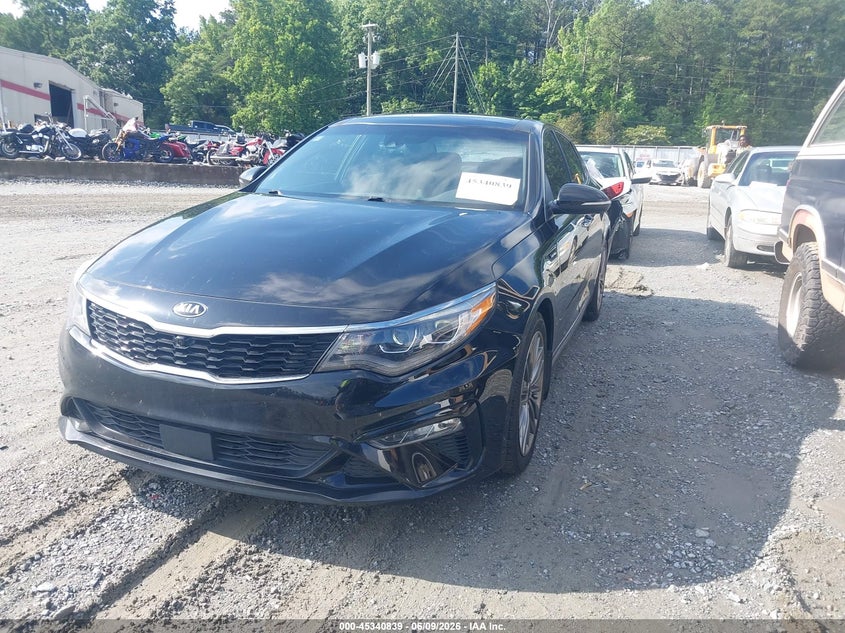 2019 Kia Optima VIN 5XXGV4L24KG303062 IAAI salvage auction — REAR END, Salvage (Georgia), sold $2,050 on 2026-07-23 (photo 2)