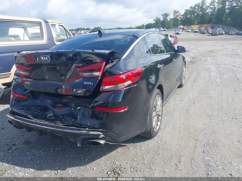 2019 Kia Optima VIN 5XXGV4L24KG303062 IAAI salvage auction — REAR END, Salvage (Georgia), sold $2,050 on 2026-07-23 (photo 4)