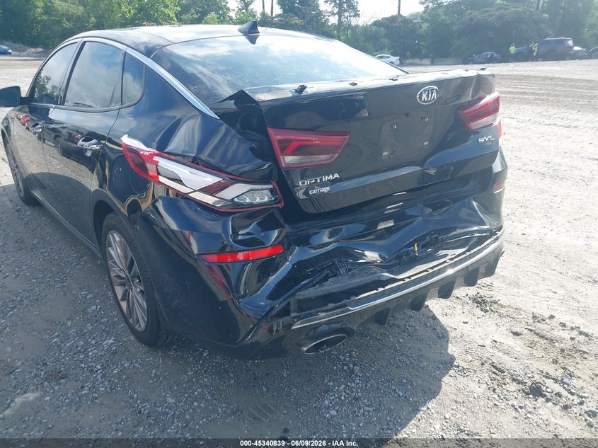 2019 Kia Optima VIN 5XXGV4L24KG303062 IAAI salvage auction — REAR END, Salvage (Georgia), sold $2,050 on 2026-07-23 (photo 6)