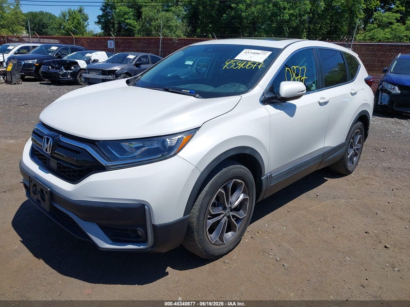 2021 Honda Cr-v VIN 2HKRW2H81MH668846 IAAI salvage auction — THEFT, Salvage Title, sold $15,100 on 2026-08-01 (photo 6)