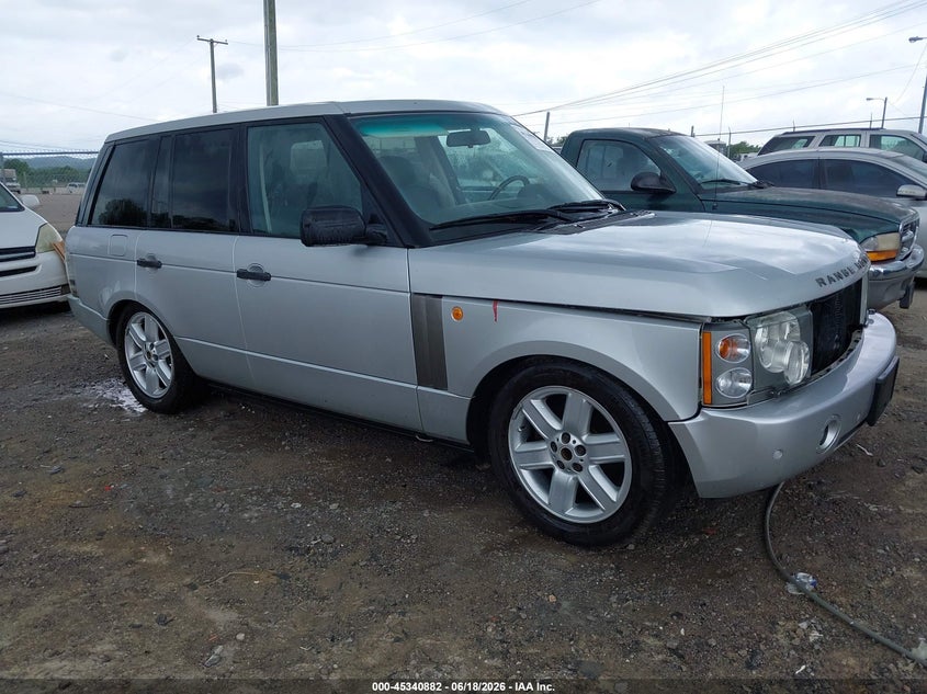 2003 Land rover RANGE ROVER VIN SALMB11463A110495 IAAI salvage auction — NORMAL WEAR, Clear (Tennessee), sold $500 on 2026-07-16 (photo 1)