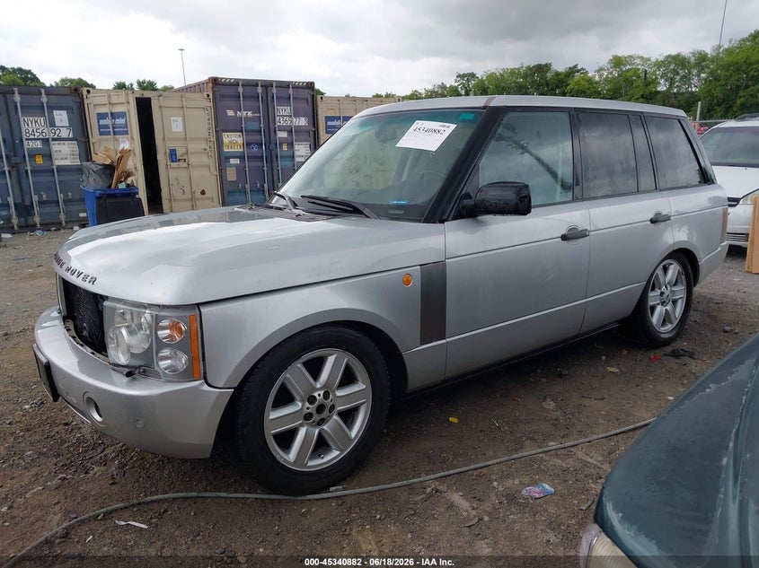 2003 Land rover RANGE ROVER VIN SALMB11463A110495 IAAI salvage auction — NORMAL WEAR, Clear (Tennessee), sold $500 on 2026-07-16 (photo 2)