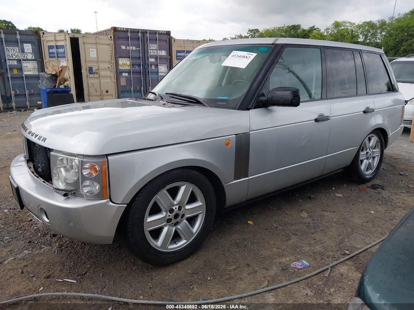 2003 Land rover RANGE ROVER VIN SALMB11463A110495 IAAI salvage auction — NORMAL WEAR, Clear (Tennessee), sold $500 on 2026-07-16 (photo 4)