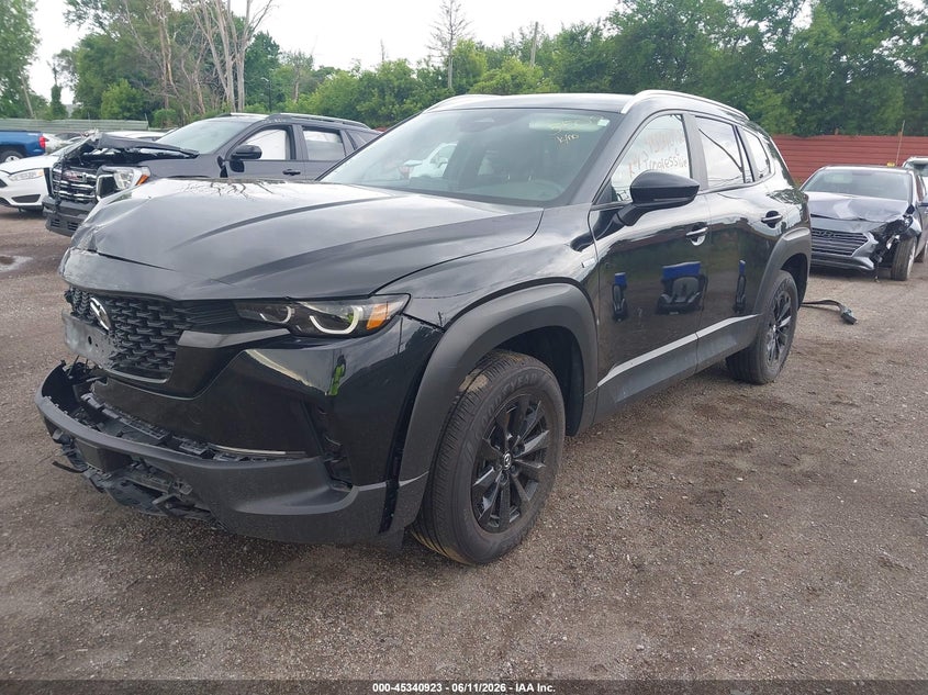 2025 Mazda Cx-50 VIN 7MMVAABW0SN125502 IAAI salvage auction — RIGHT FRONT, Clear (Michigan), sold $10,300 on 2026-07-15 (photo 2)
