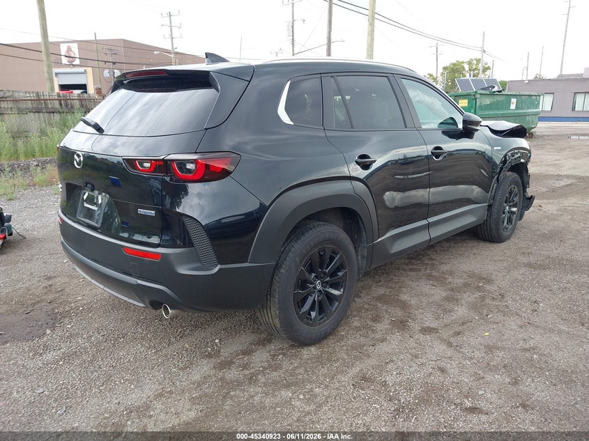 2025 Mazda Cx-50 VIN 7MMVAABW0SN125502 IAAI salvage auction — RIGHT FRONT, Clear (Michigan), sold $10,300 on 2026-07-15 (photo 4)