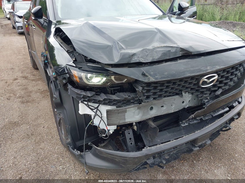 2025 Mazda Cx-50 VIN 7MMVAABW0SN125502 IAAI salvage auction — RIGHT FRONT, Clear (Michigan), sold $10,300 on 2026-07-15 (photo 6)