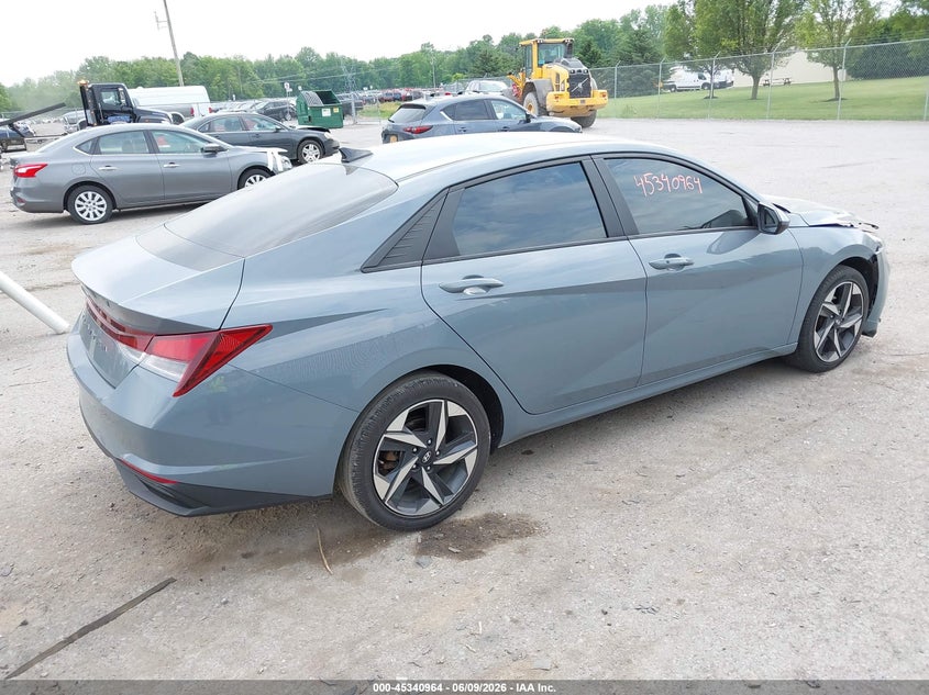 2023 Hyundai Elantra VIN KMHLS4AG0PU441782 IAAI salvage auction — FRONT END, Salvage Title, sold $5,100 on 2026-07-31 (photo 4)