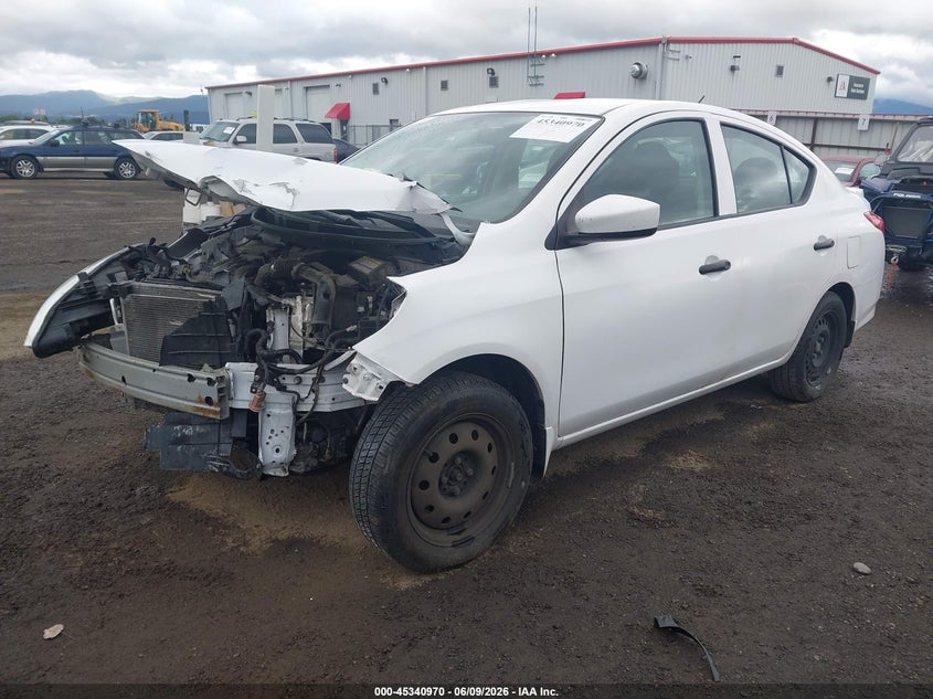 2019 Nissan Versa VIN 3N1CN7AP7KL838179 IAAI salvage auction — FRONT END, Bill Of Sale (Washington), sold $950 on 2026-09-01 (photo 2)