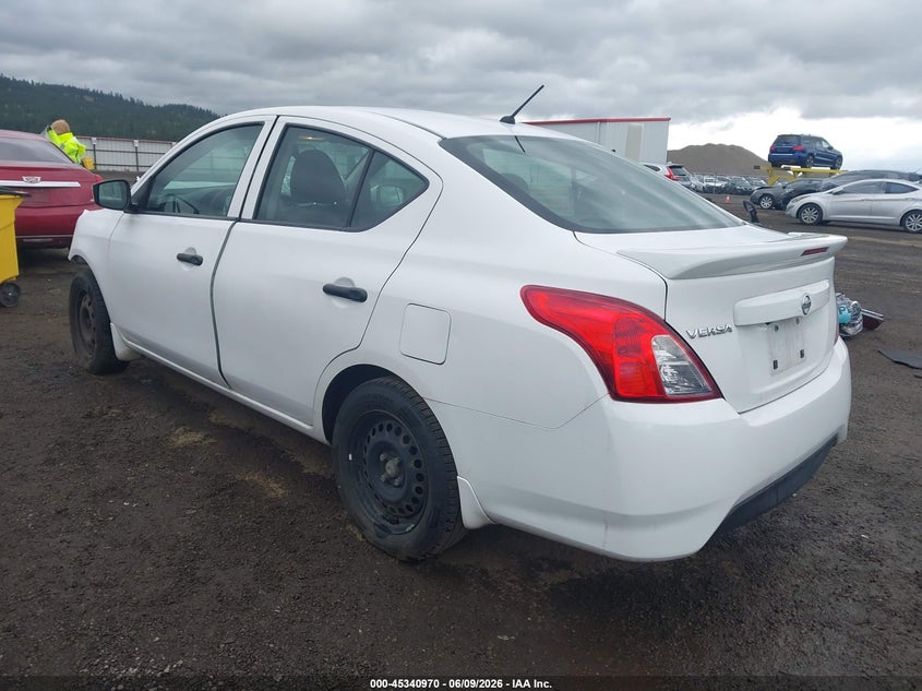 2019 Nissan Versa VIN 3N1CN7AP7KL838179 IAAI salvage auction — FRONT END, Bill Of Sale (Washington), sold $950 on 2026-09-01 (photo 3)