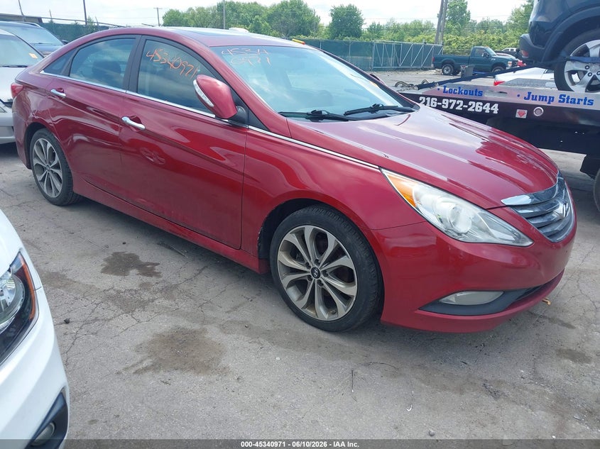 2014 Hyundai Sonata VIN 5NPEC4AC6EH834359 IAAI salvage auction — NORMAL WEAR, Salvage Title, sold $875 on 2026-07-07 (photo 1)