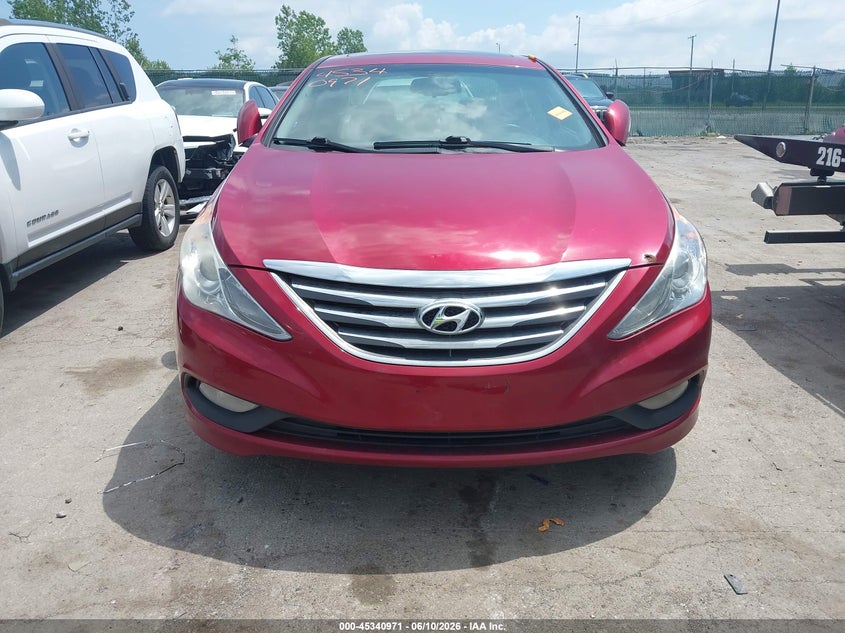 2014 Hyundai Sonata VIN 5NPEC4AC6EH834359 IAAI salvage auction — NORMAL WEAR, Salvage Title, sold $875 on 2026-07-07 (photo 6)