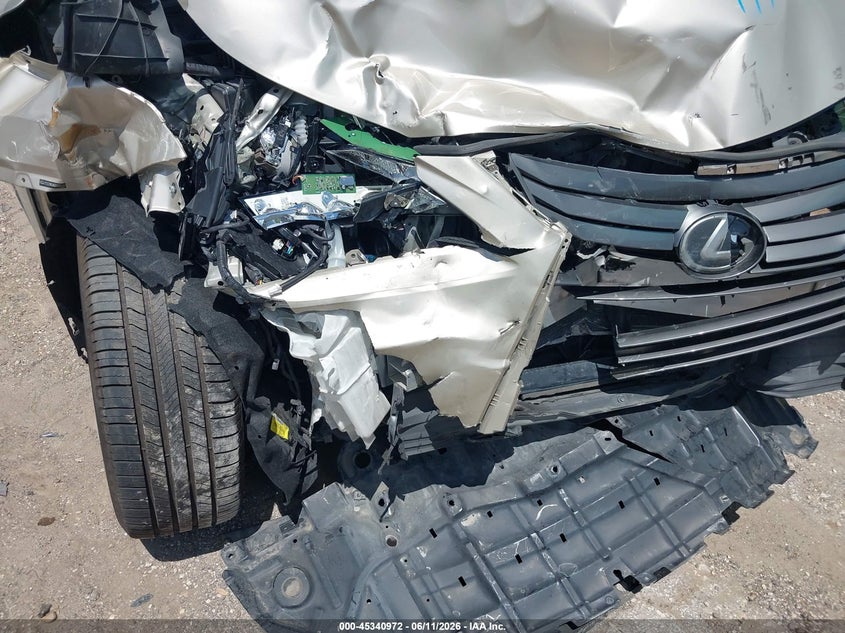 2016 Lexus Rx VIN 2T2ZZMCA6GC025313 IAAI salvage auction — FRONT & REAR, Salvage (Texas), sold $8,750 on 2026-08-24 (photo 6)