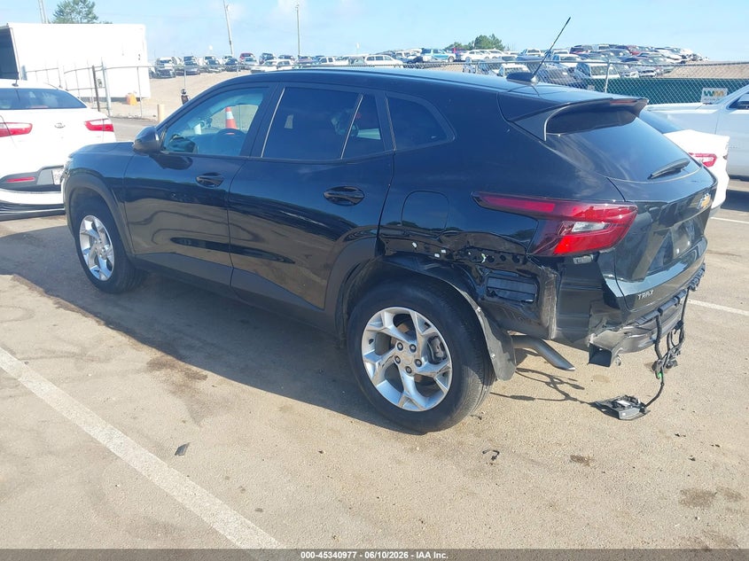 2025 Chevrolet Trax VIN KL77LFEP7SC161054 IAAI salvage auction — REAR END, Salvage (Mississippi), sold $4,700 on 2026-07-30 (photo 3)