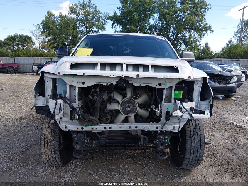 2017 Toyota Tundra VIN 5TFUW5F11HX645109 IAAI salvage auction — FRONT END, Salvage Title, sold $9,300 on 2026-07-29 (photo 6)