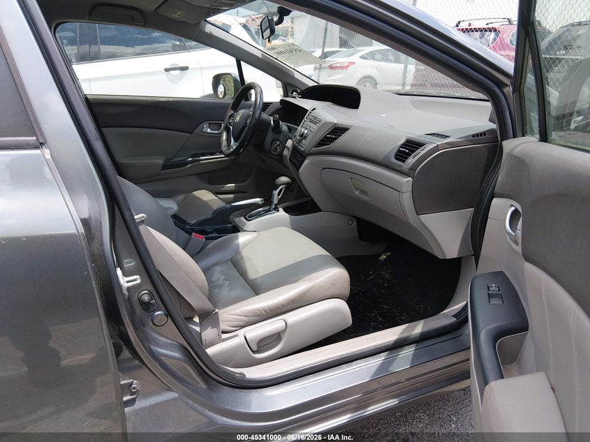 2012 Honda Civic VIN JHMFB4F36CS002517 IAAI salvage auction — NORMAL WEAR, Original (Kentucky), sold $775 on 2026-07-29 (photo 5)