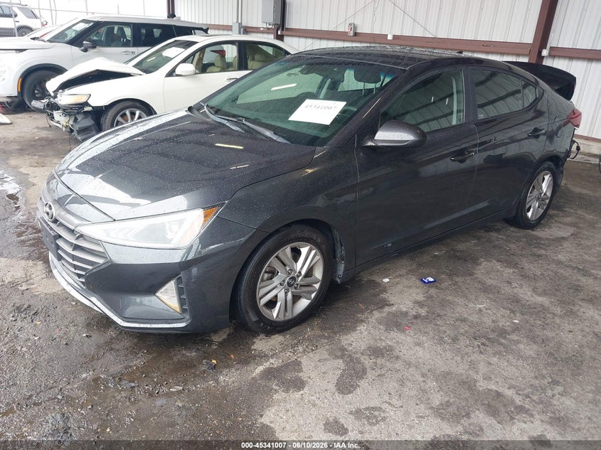 2020 Hyundai Elantra VIN 5NPD84LFXLH555059 IAAI salvage auction — REAR END, Rebuildable (Florida), sold $1,625 on 2026-07-22 (photo 2)