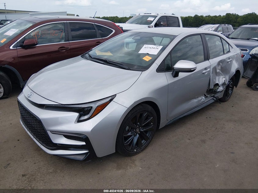 2025 Toyota Corolla VIN 5YFS4MCE7SP218022 IAAI salvage auction — SIDE, Salvage (Ohio), sold $8,200 on 2026-07-17 (photo 2)