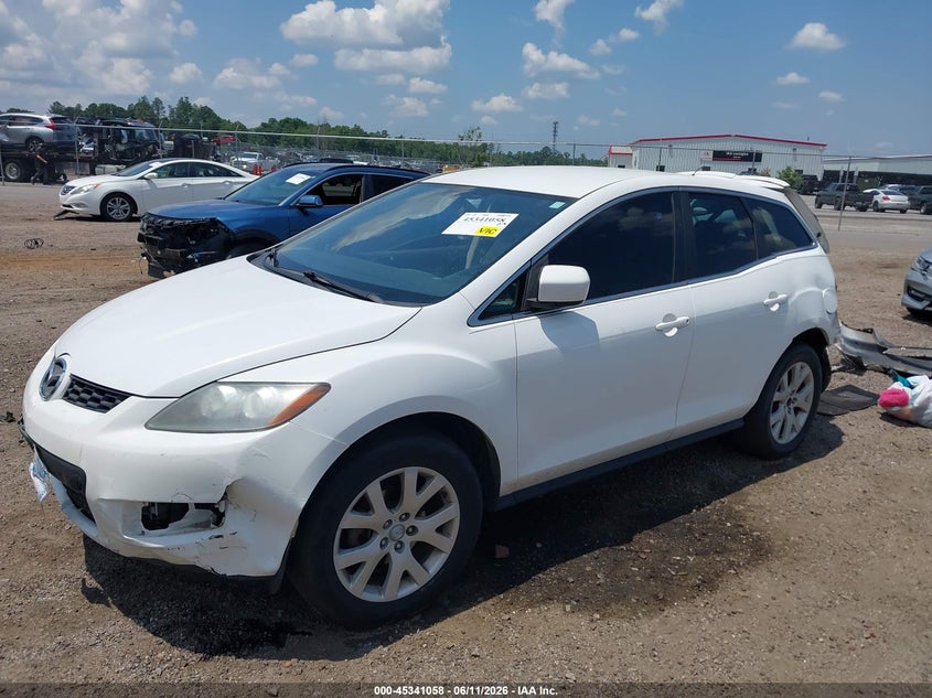 2008 Mazda Cx-7 VIN JM3ER293980176553 IAAI salvage auction — FRONT & REAR, Salvage (South Carolina), sold $525 on 2026-07-08 (photo 2)