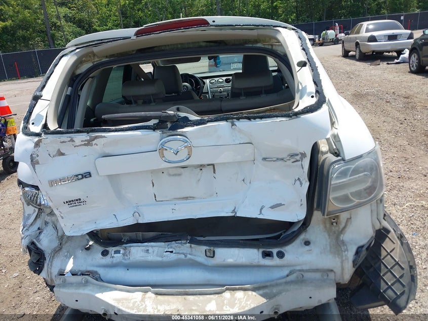 2008 Mazda Cx-7 VIN JM3ER293980176553 IAAI salvage auction — FRONT & REAR, Salvage (South Carolina), sold $525 on 2026-07-08 (photo 6)