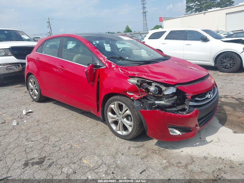 2013 Hyundai Elantra VIN KMHD35LE6DU104645 IAAI salvage auction — RIGHT SIDE, Salvage (Georgia), sold $475 on 2026-07-15 (photo 1)
