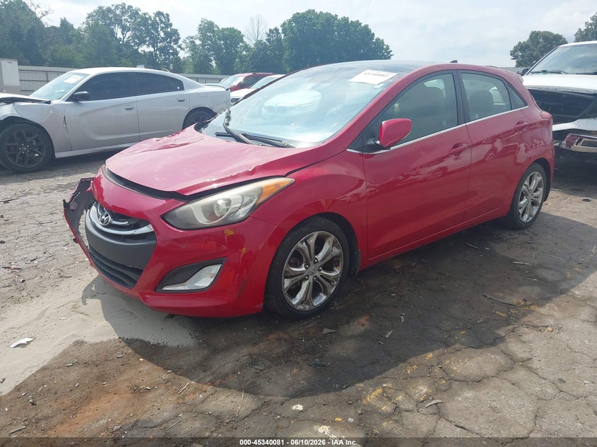 2013 Hyundai Elantra VIN KMHD35LE6DU104645 IAAI salvage auction — RIGHT SIDE, Salvage (Georgia), sold $475 on 2026-07-15 (photo 2)