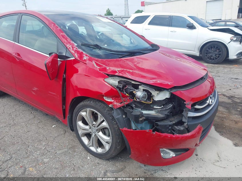 2013 Hyundai Elantra VIN KMHD35LE6DU104645 IAAI salvage auction — RIGHT SIDE, Salvage (Georgia), sold $475 on 2026-07-15 (photo 6)