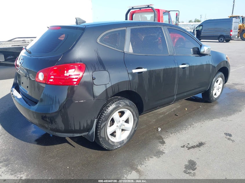 2010 Nissan Rogue sport VIN JN8AS5MT6AW505091 IAAI salvage auction — NORMAL WEAR, Clear (Florida), sold $400 on 2026-07-27 (photo 4)