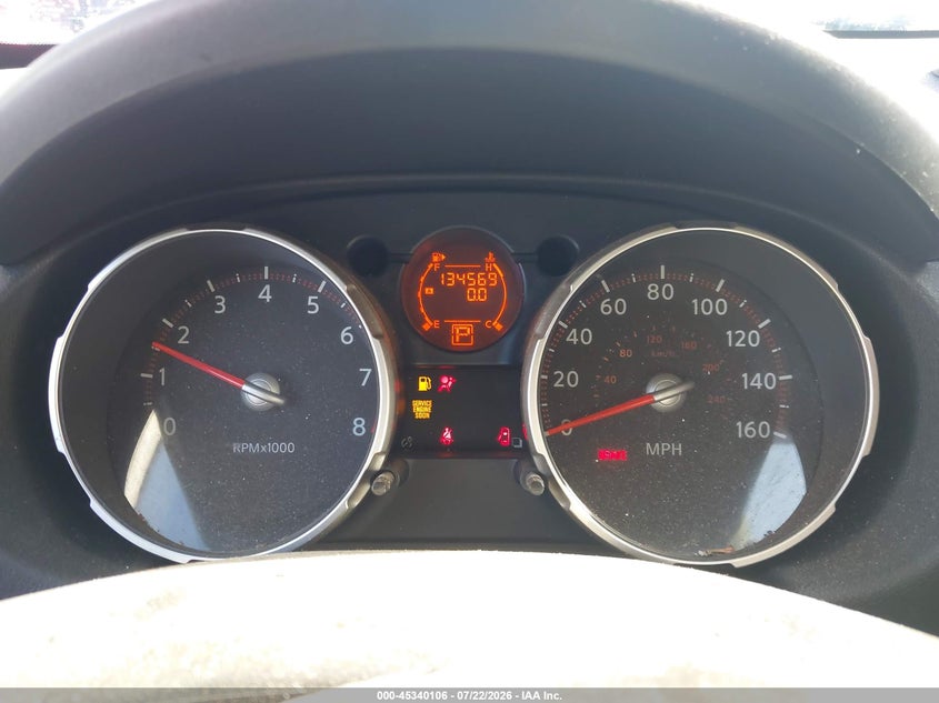 2010 Nissan Rogue sport VIN JN8AS5MT6AW505091 IAAI salvage auction — NORMAL WEAR, Clear (Florida), sold $400 on 2026-07-27 (photo 7)