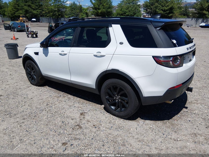 2017 Land rover Discovery sport VIN SALCR2BG4HH654482 IAAI salvage auction — NORMAL WEAR, Clear (New Jersey), sold $3,800 on 2026-07-07 (photo 3)