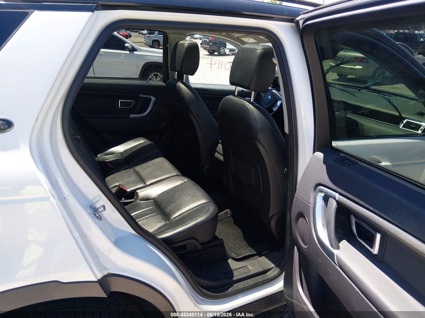2017 Land rover Discovery sport VIN SALCR2BG4HH654482 IAAI salvage auction — NORMAL WEAR, Clear (New Jersey), sold $3,800 on 2026-07-07 (photo 8)