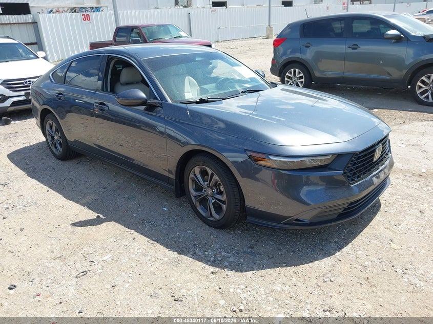 2023 Honda Accord VIN 1HGCY1F36PA006002 IAAI salvage auction — UNKNOWN, Salvage (Texas), sold $12,650 on 2026-07-30 (photo 1)