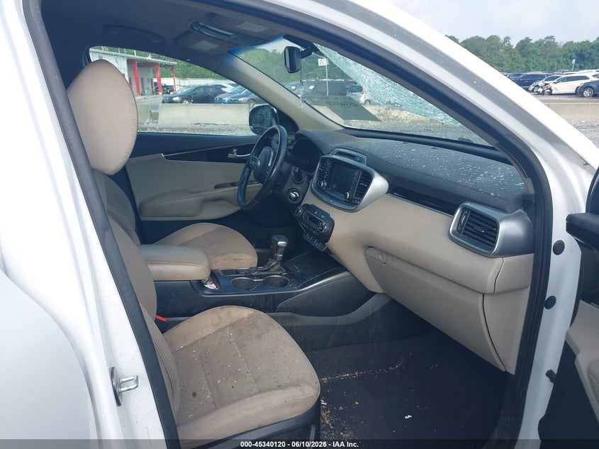 2019 Kia Sorento VIN 5XYPG4A3XKG464226 IAAI salvage auction — FRONT END, Salvage (Georgia), sold $2,550 on 2026-07-21 (photo 5)