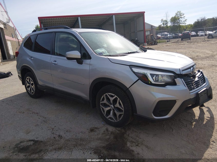 2019 Subaru Forester VIN JF2SKAGC4KH561591 IAAI salvage auction — LEFT FRONT, Salvage (Maine), sold $1,600 on 2026-07-27 (photo 1)