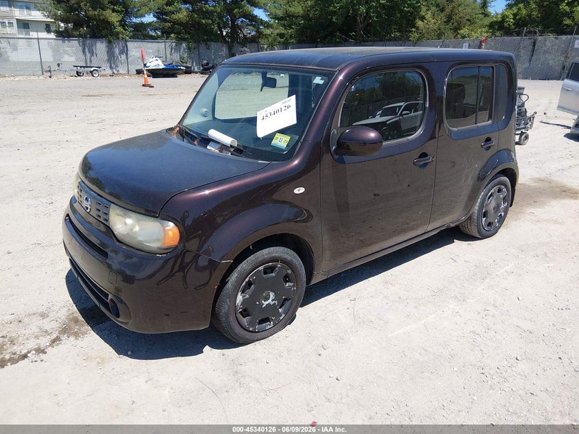 2012 Nissan Cube VIN JN8AZ2KR6CT253574 IAAI salvage auction — NORMAL WEAR, Clear (New Jersey), sold $500 on 2026-07-21 (photo 2)