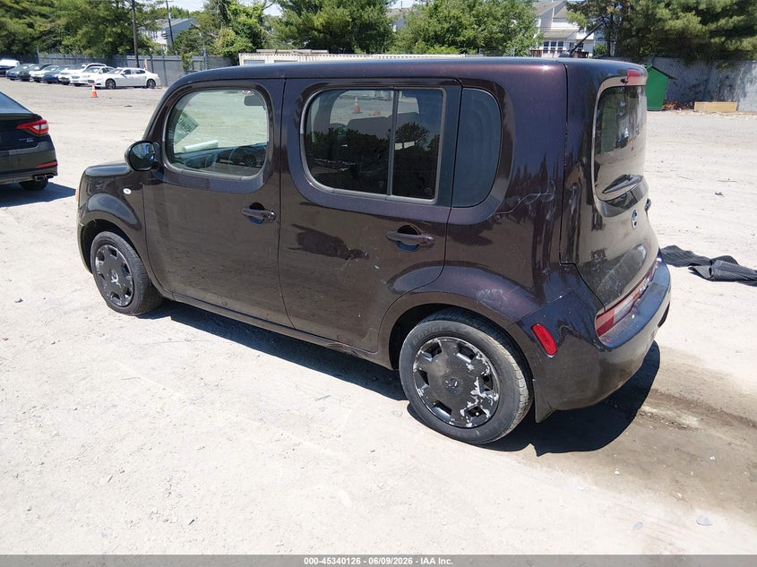 2012 Nissan Cube VIN JN8AZ2KR6CT253574 IAAI salvage auction — NORMAL WEAR, Clear (New Jersey), sold $500 on 2026-07-21 (photo 3)