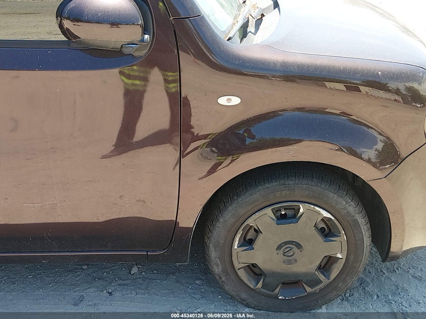 2012 Nissan Cube VIN JN8AZ2KR6CT253574 IAAI salvage auction — NORMAL WEAR, Clear (New Jersey), sold $500 on 2026-07-21 (photo 6)