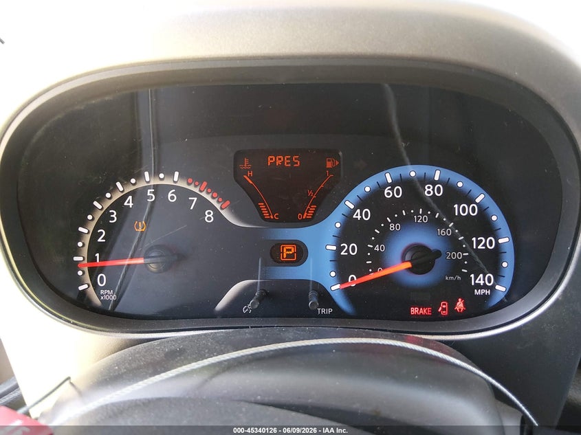 2012 Nissan Cube VIN JN8AZ2KR6CT253574 IAAI salvage auction — NORMAL WEAR, Clear (New Jersey), sold $500 on 2026-07-21 (photo 7)