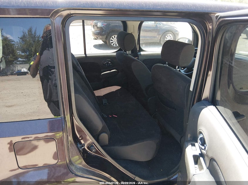 2012 Nissan Cube VIN JN8AZ2KR6CT253574 IAAI salvage auction — NORMAL WEAR, Clear (New Jersey), sold $500 on 2026-07-21 (photo 8)