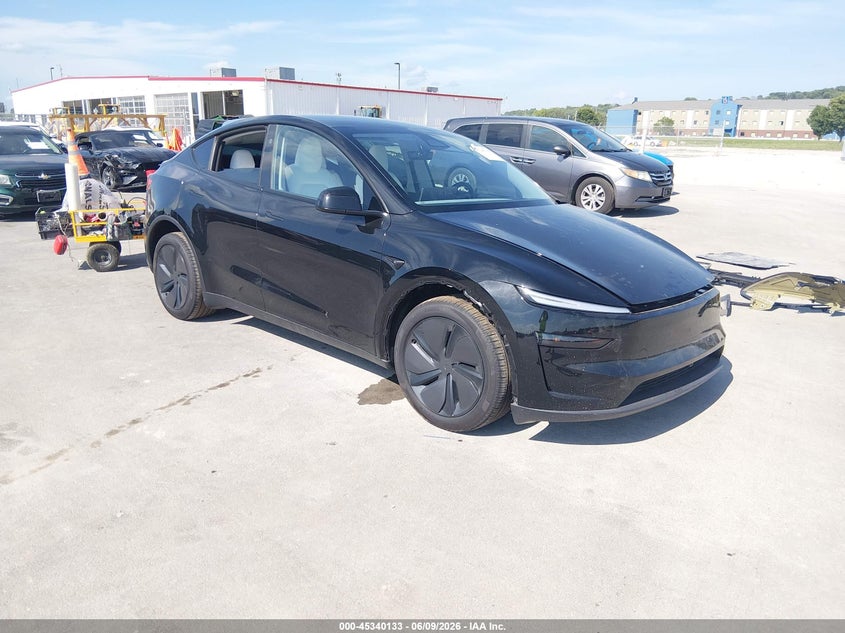 2026 Tesla Model y VIN 7SAYGDEE7TA622045 IAAI salvage auction — LEFT FRONT, Salvage (Illinois), sold $27,000 on 2026-07-23 (photo 1)