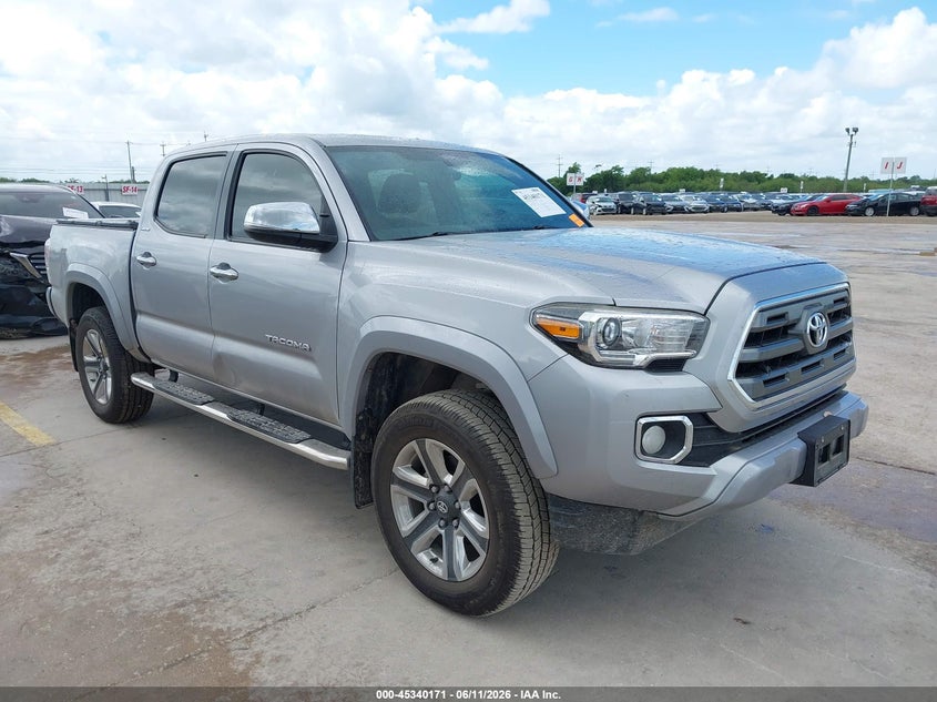 2017 Toyota Tacoma VIN 5TFGZ5AN7HX061716 IAAI salvage auction — ENGINE DAMAGE, Original (Texas), sold $11,000 on 2026-07-27 (photo 1)