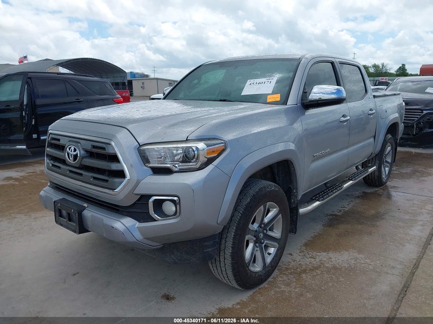 2017 Toyota Tacoma VIN 5TFGZ5AN7HX061716 IAAI salvage auction — ENGINE DAMAGE, Original (Texas), sold $11,000 on 2026-07-27 (photo 2)