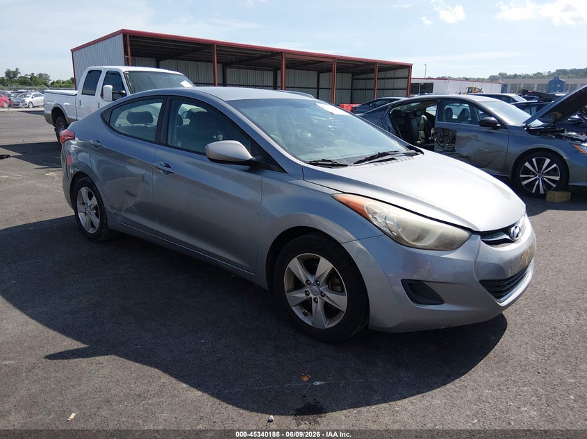 2013 Hyundai Elantra VIN KMHDH4AE0DU719092 IAAI salvage auction — LEFT REAR, Salvage Title, sold $425 on 2026-07-21 (photo 1)