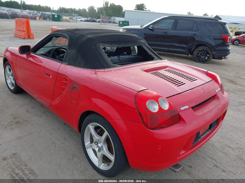 2003 Toyota Mr2 VIN JTDFR320530061184 IAAI salvage auction — NORMAL WEAR, Clear (Virginia), sold $550 on 2026-07-24 (photo 6)