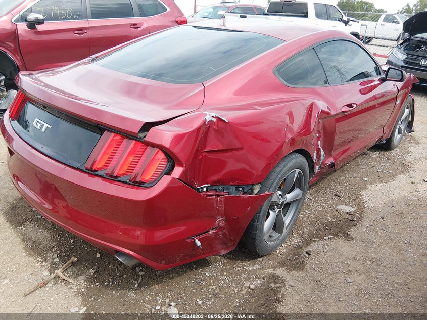2015 Ford Mustang VIN 1FA6P8CF7F5435894 IAAI salvage auction — SIDE, Clear (Indiana), sold $6,100 on 2026-07-24 (photo 4)