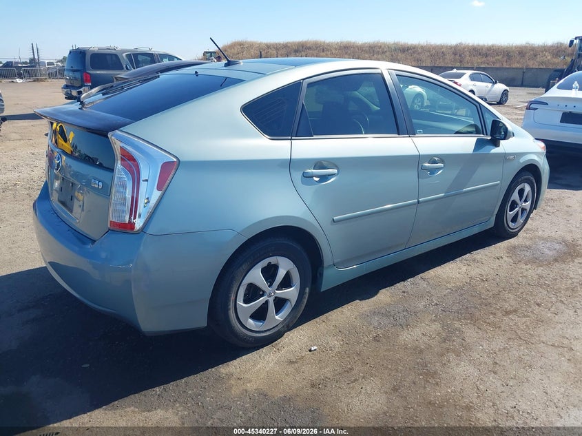 2015 Toyota Prius VIN JTDKN3DU0F1869192 IAAI salvage auction — LEFT SIDE, Salvage Title, sold $2,550 on 2026-07-22 (photo 4)