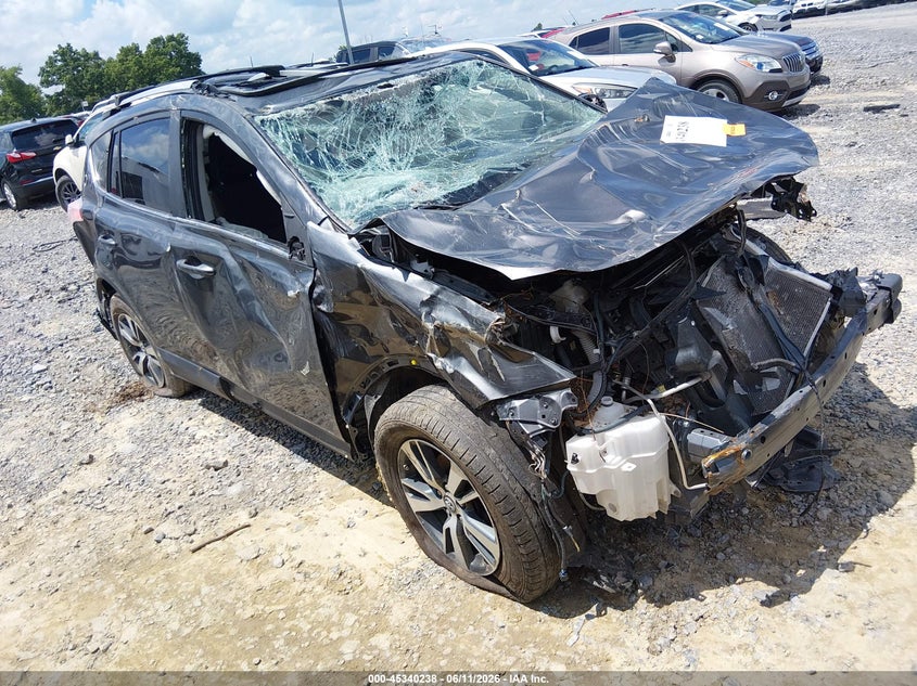 2016 Toyota Rav 4 VIN JTMRFREV2GJ077178 IAAI salvage auction — ALL OVER, Salvage (West Virginia), sold $975 on 2026-07-23 (photo 1)
